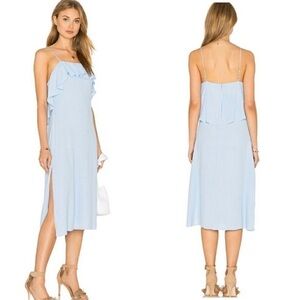 Privacy Please Hiland Midi Dress In Pale Blue